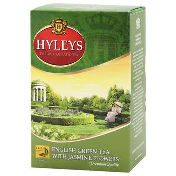 Hyleys English Large Leaf Green Tea with Jasmine 100g - buy, prices for NOVUS - photo 1