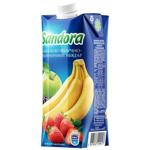 Нектар Sandora бананово-яблочно-клубничный 0,5л