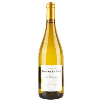 Francois de Bovoy White Dry Wine 11% 0.75l - buy, prices for - photo 1