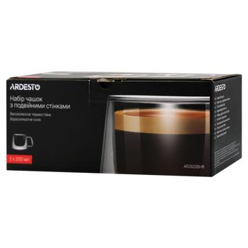 Ardesto Double Wall Cup Set 2pcs 200ml - buy, prices for Vostorg - photo 1