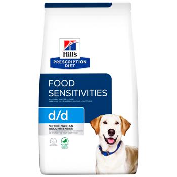 Корм сухой Hill’s Prescription Diet Food Sensitivities d/d с уткой и рисом для собак всех пород с пищевой аллергией 12кг - купить, цены на - фото 1