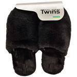 Twins 11164 HS-LUХ Fur Graphite Men's Slippers s.42/43