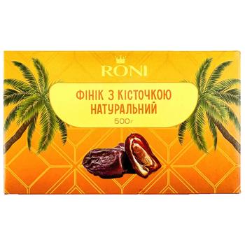 Фініки RONI натуральні 500 г - купити, ціни на Епіцентр FOOD - фото 1
