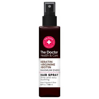 Спрей для волосся The Doctor Health & Care Keratin + Arginine + Biotin Maximum Energy 150мл