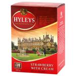 Hyleys Strawberry with Cream Black Tea 100g