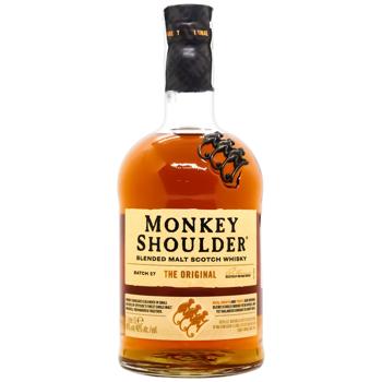 Віскі Monkey Shoulder 40% 1л - купити, ціни на КОСМОС - фото 1