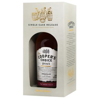 Виски The Cooper's Choice Aberfeldy 2015 Port Wood Finish 54,5% 0,7л - купить, цены на WINETIME - фото 3