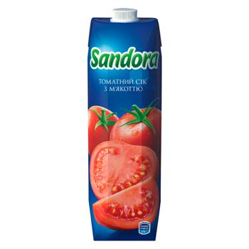 Сок Sandora томатный с мякотью 0,95л - купить, цены на КОСМОС - фото 7