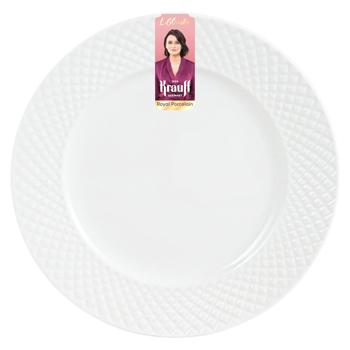 Тарілка десертна Krauff з порцеляни 20,2см