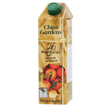 Сік Chios Gardens Мандариновий 1л - купити, ціни на AlcoHub - фото 1