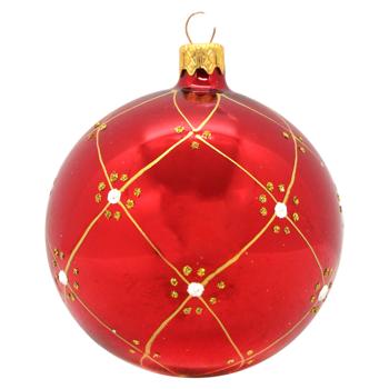 Mesh Christmas Ball 80mm - buy, prices for MegaMarket - photo 1