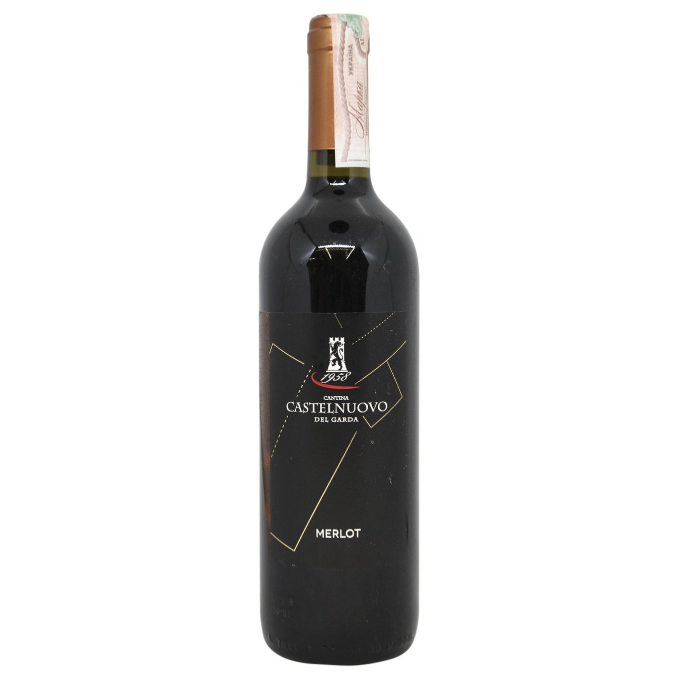 

Вино Cantina Castelnuovo del Garda Merlot IGT красное сухое 12% 0,75л