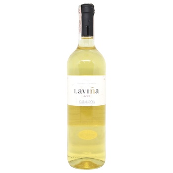 Lavina Macabeo-Garnacha White Dry Wine 11.5% 0.75l - buy, prices for EKO Market - photo 1