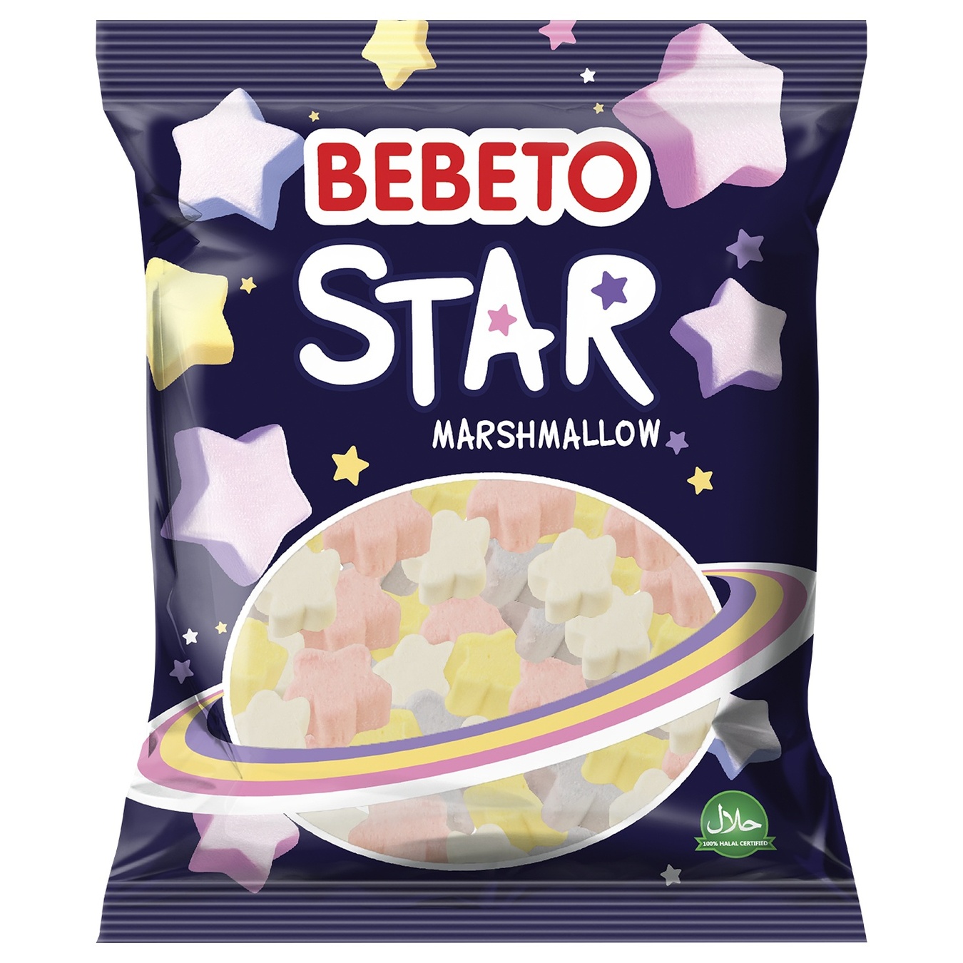 

Конфеты маршмеллоу Bebeto Звезда 30г