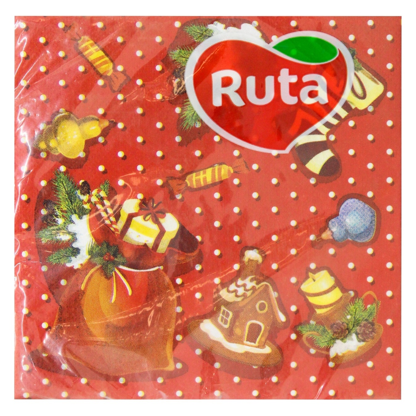 

Серветки Ruta Святкова НР 33х33 20л 2ш ароматизовані х17