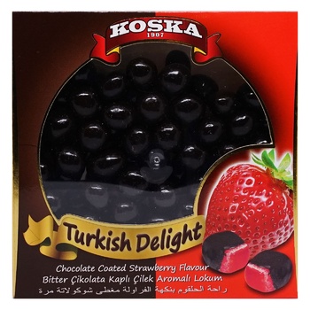 Koska Dragee Strawberry in Chocolate 220g - buy, prices for - photo 3