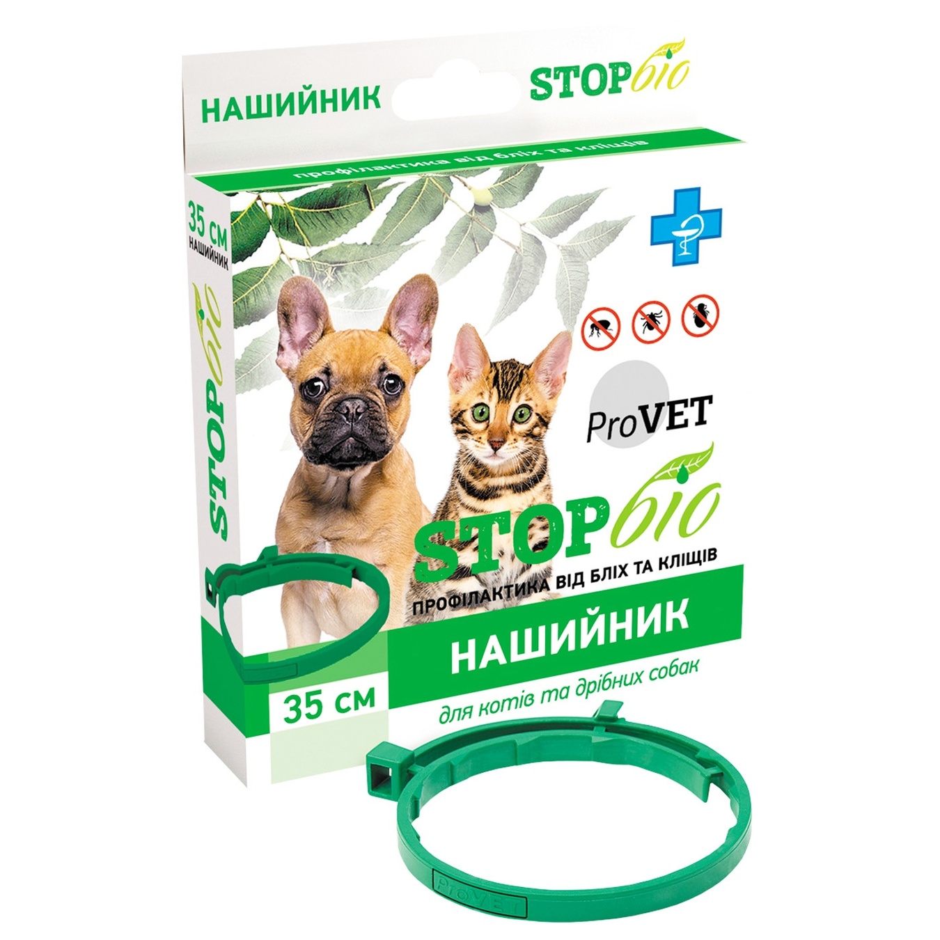 

Ошейник Природа ProVet Стоп-Био от блох для кошек 35см