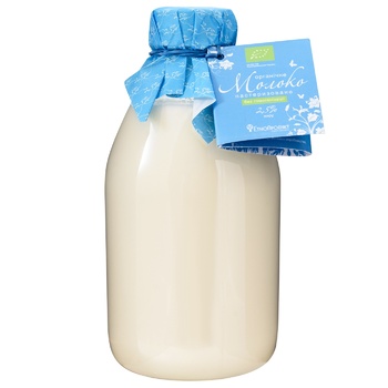 EthnoProduct Organic Pasteurized Milk 2.5% 800g - buy, prices for NOVUS - photo 1