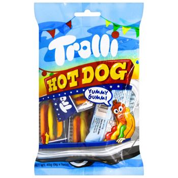 Мармелад жевательный Trolli Hot Dog 45г