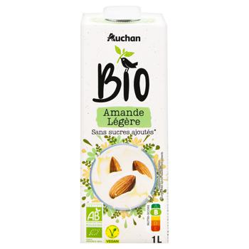 Напій органічний Auchan Bio мигдальний без цукру 1л - купити, ціни на Auchan - фото 3