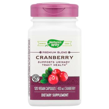 Журавлина Nature's Way Premium Blend 400мг 120 капсул