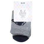 Sock Siela grey terry 36-39size Ukraine