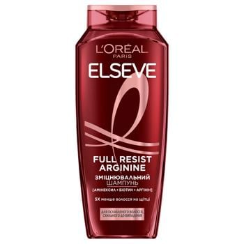 Шампунь L'Oreal Paris Full Resist Arginine Захист від ламкості 400мл - купити, ціни на КОСМОС - фото 1