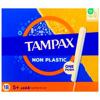 Тампоны Tampax Compak Super Plus с аппликатором 18шт - купить, цены на - фото 1