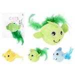 Игрушка для кошек Рыба 8*6х3см
