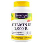 Healthy Origins Vitamin D3 in MCT Oil 2000 IU 120 softgels