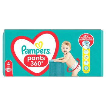 Подгузники-трусики Pampers Pants Размер 4 9-15кг 52шт - купить, цены на КОСМОС - фото 3