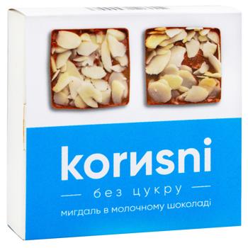 Мигдаль Korusni в молочному шоколаді 120г - купити, ціни на - фото 3