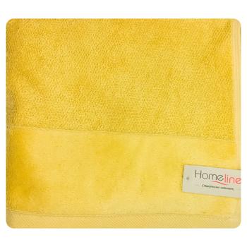 towel homeline yellow terry