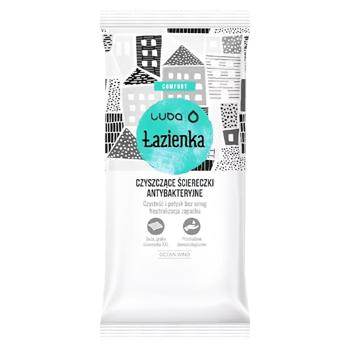 Серветки вол. Luba Comfort універ. для миття ванної кімнати 32шт - купить, цены на Grono - фото 1