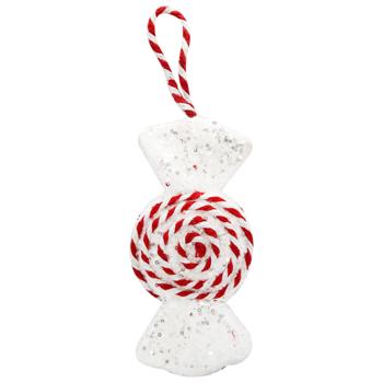 Red and White Decoration Lollipop 19cm YE2934 - buy, prices for ULTRAMARKET - photo 1