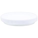 Single-section Disposable White Plate 205mm 50pcs