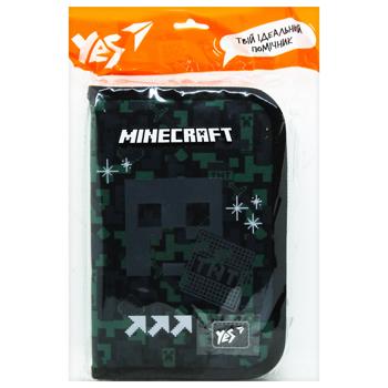 Пенал Yes Minecraft Watch Out твердий одинарний з клапаном - купити, ціни на METRO - фото 4