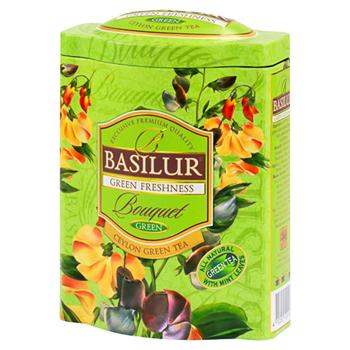 Чай зеленый Basilur 100г - купить, цены на Чудо Маркет - фото 1