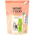 Корм сухой Home Food с ягненком и рисом для котят 1,6кг