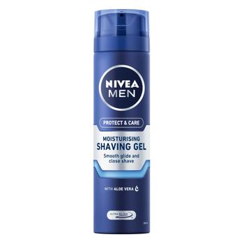 Гель для бритья Nivea Men Защита и уход увлажняющий 200мл - купить, цены на КОСМОС - фото 8