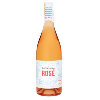 Dona Paula Malbec Rose Dry Wine 12% 0.75l - buy, prices for NOVUS - photo 1