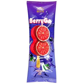 Морозиво Holdi Berry Go Грейпфрут-чорна смородина 70г