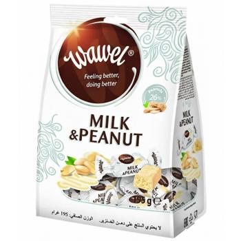 Цукерки Wawel з арахісом в білому шоколаді 195г - купити, ціни на КОСМОС - фото 1