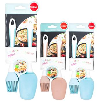 Culinary Silicone Spatula and Brush 25.5*22cm