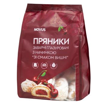 Novus Gingerbread with Cherry Filling 300g - buy, prices for NOVUS - photo 1