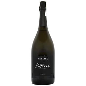 Вино ігристе Bellino Prosecco Spumante біле сухе 10,5% 1,5л