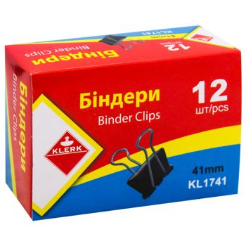 Біндери Klerk 12шт - купити, ціни на - фото 2