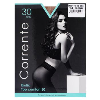 Corrente Top Comfort 30 den Women's Tights s.4 Beige