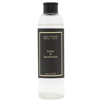 Cereria Molla Premium Basil & Mandarin Reed Diffuser Refill 200ml - buy, prices for WINETIME - photo 1