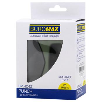 Buromax Morandi Style Green Metal Hole Punch - buy, prices for MegaMarket - photo 1